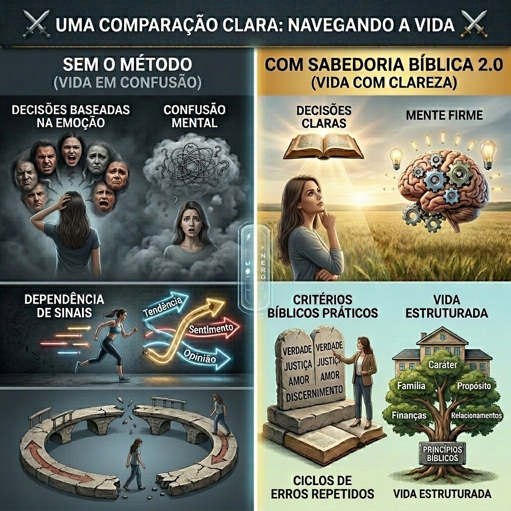 Comparação clara - Sabedoria Bíblica
